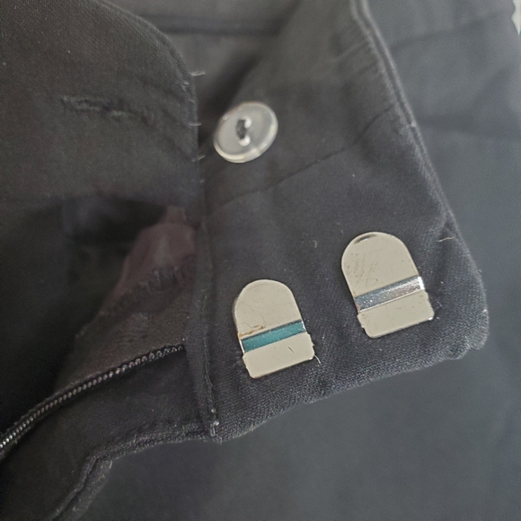 Lord And Taylor Womens Black Pants Crop Kelly Ankle Size 10 - Picture 8 of 10